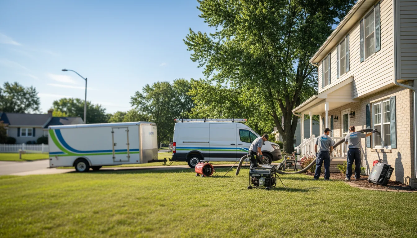 Flooded Basement Restoration And Cleanup With Repair in Red Rock, AZ near me